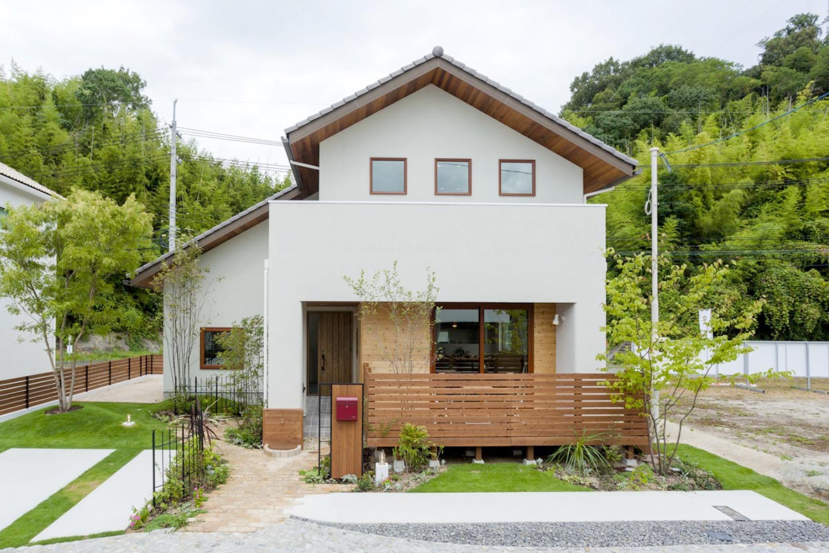 注文住宅の外観が映える 家の見た目を左右する 形 色 素材 外構 広島県で注文住宅 分譲住宅 土地のことなら創建ホーム